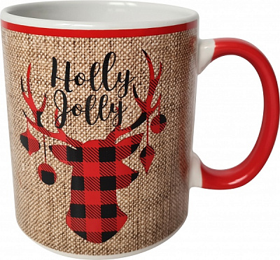 Чашка Holly Jolly 410 мл М0420-FT21140 Milika