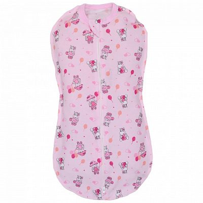 Пеленка-кокон Татошка 56 П-6рбг розовый 