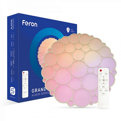 Світильник світлодіодний Feron AL6030 GRAND COLOR 60 Вт білий 3000-4000-6000+RGB К