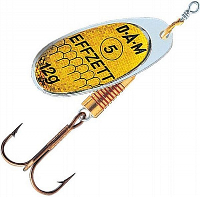 Блесна DAM Effzett Standard 4 г reflex/gold 5124202