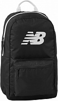 Рюкзак New Balance Opp Core Backpack LAB11101BK 14 л черно-белый