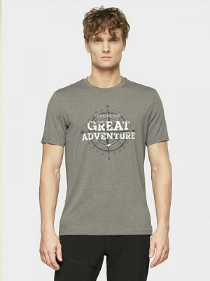 Футболка 4F H4L20-TSMF061-25M 2XL сірий