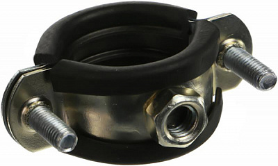 Хомут із гумовою прокладкою з гайкою М8 3/4