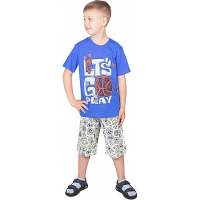 Комплект для мальчиков Roksana р.92-98 синий №0014/12036 