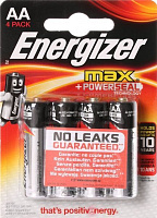 Батарейка Energizer Max E91 AA 4 шт. (E300112500) 
