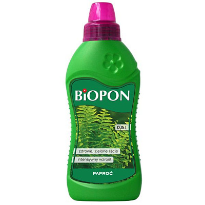 Удобрение минеральное BIOPON для папоротников 500 мл