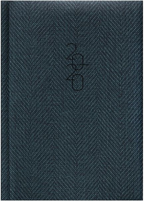 Щоденник 2020 кишеньковий Tweed 73-736 31 80 сірий Brunnen 43193