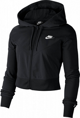 Джемпер Nike W NSW HRTG HOODIE FZ PK CJ2322-010 р. S чорний