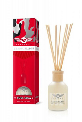 Аромадиффузор FRESHWAY Camouflage Cool Cola (Крутая кола) 100 мл 