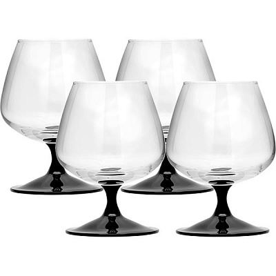 Набор бокалов для коньяка Domino 410 мл 4 шт. Luminarc