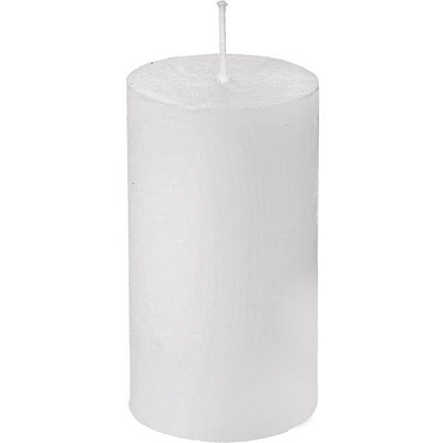 Свеча Цилиндр Рустик C5510-00 100 мм белая