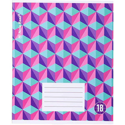 Зошит шкільний 18 аркушів у клітинку 2_2020 Nota Bene