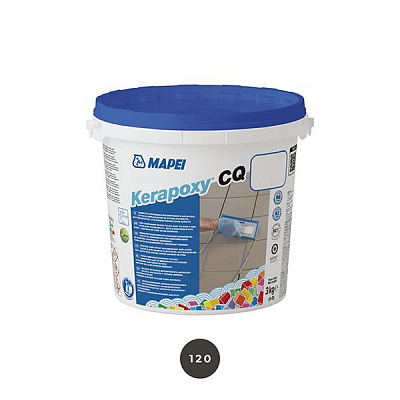 Заповнювач швів епоксидний Mapei Kerapoxy CQ 120 3 кг чорний