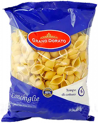Макароны ТМ GRANO DORATO Ракушки 500г (CONCHIGLIE) 