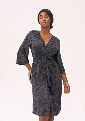 Халат женский Leinle LAURIKA р. 46 серый №1434/60458