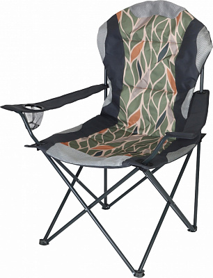 Стул раскладной Compass Кемпинг Плюс& 58х58х105 см OC00182 листья