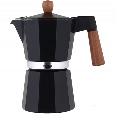 Кавоварка гейзерна Flamberg Premium Moka Presto 240 мл