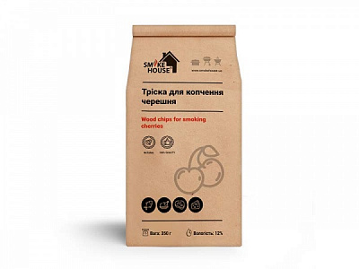 Щепа для копчения Smoke House черешня 350 г