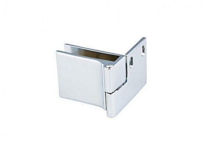 Петля для скла кутова D-614 G2 хром DC