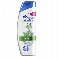 Шампунь 2 в 1 Head & Shoulders Ментол 400 мл