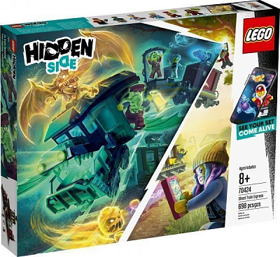 Конструктор LEGO Hidden Side Примарний потяг-експрес 70424