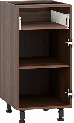 Тумба нижня з метабоксом 400x820x522 мм горіх темний