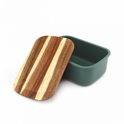 Масленка с крышкой Smart Kitchen by Flamberg Duck green 16,6х11,7х6,8 см