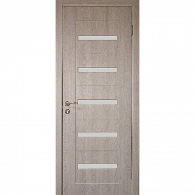 Дверное полотно Неман Персей 2 Дуб грей ПО 600 мм