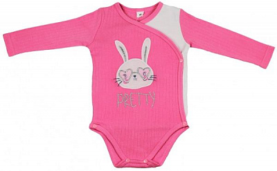 Полукомбинезон Danaya с вышивкой р.62 розовый с белым ЗО20-73 