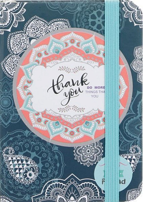 Книга для нотаток Thank you А6 80 аркушів