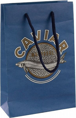 Пакет паперовий Ікра 16x7x24 крафт