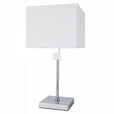 Настільна лампа декоративна Arte Lamp 1x60 Вт E27 нікель/хром A5896LT-1CC