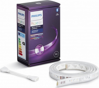 Удлинитель для умной LED-ленты Philips 20 Вт 929002269210 Hue Plus 2000K-6500 K Color Bluetooth 1 м