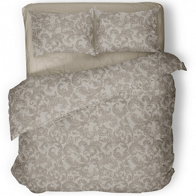 Комплект постельного белья 2,0 сп. Amboise Brown бежевый UP! (Underprice) 