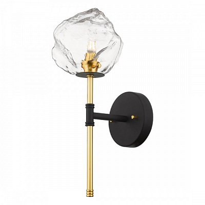 Бра Zuma Line Rock 1x28 Вт G9 чорний