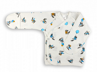 Кофточка детская для мальчика ТМ Софія Еноты р.62 белый с рисунком 416162 