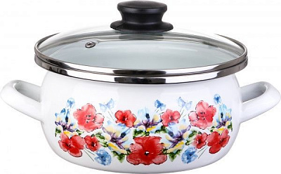 Каструля з кришкою Маки 2,5 л 2425112 Omelia