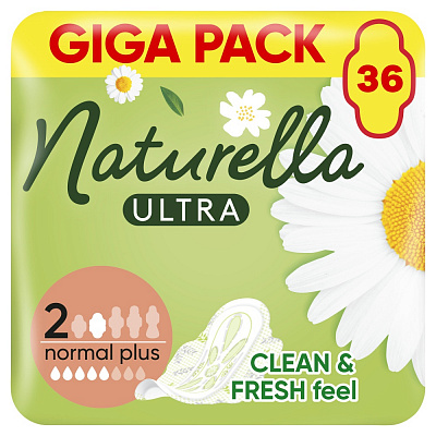 Прокладки гигиенические Naturella Ultra Normal Plus Размер 2 36 шт.
