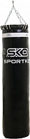 Боксерский мешок SPORTKO 130x35 см 50 кг черный