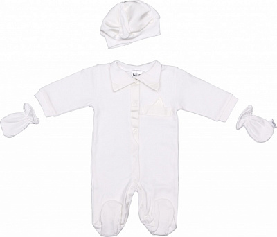 Комплект для новонароджених Betis Красень молочний р.62 27071184