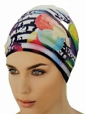 Шапочка для плавания Fashy 3280 01 SS22 3280 01 one size мультиколор