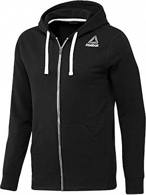 Джемпер Reebok EL FT FZ HOODIE BK5065 р. M чорний