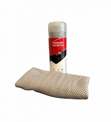 Замша синтетическая Армированная в тубусе 66х43 см TIMEAUTO 1 шт.