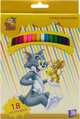 Олівці кольорові Tom and Jerry Cool For School