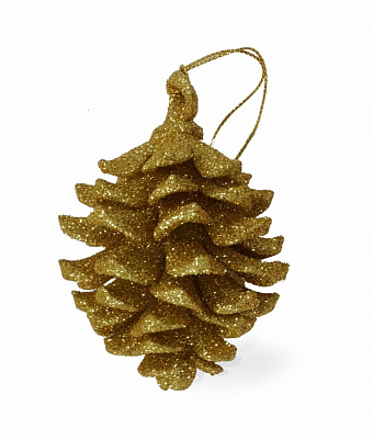 Підвіска пластикова шишка 9 см в асортименті EPI-P901202