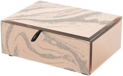 Сундучок Звездная пыль 20x6,5x15 см бронзовый