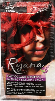 Шампунь-фарба Verona Ryana №02 рубін 30 мл