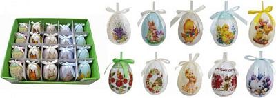 Декоративная подвеска Яйцо пасхальное д.10 см EPI-EE100-2019 