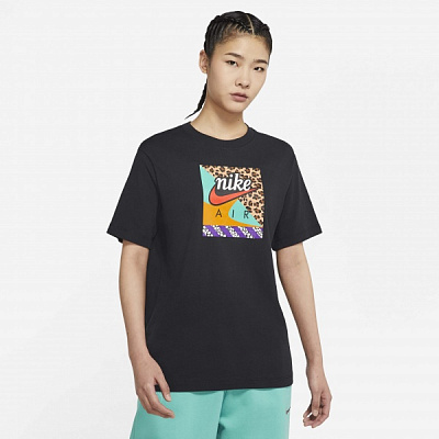 Футболка Nike W NSW TEE BF AIR LOOM DN5882-010 р.XL чорний
