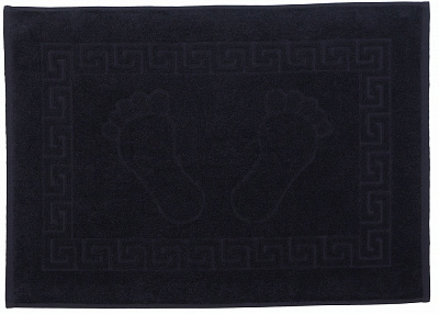 Коврик для ног Gold New 50x70 см черный La Nuit